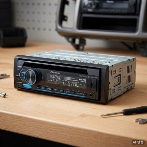 1 DIN 블루투스 CD 수신기 USB 카오디오 DEHS4220BT DEHS1200UB