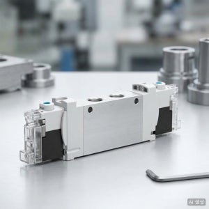 Festo 공압 솔레노이드 밸브 5포트 2위치 AT G1/8 VUVG L14 M52 G18