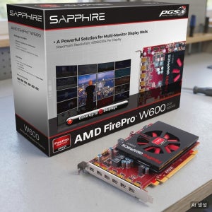 Sapphire FirePro W600 GDDR5 2GB 6미니디스플레이포트 PCI E
