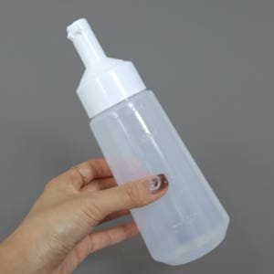 LDPE 몸체 오픈캡 소스병 단품 중 360ml 국산 실리콘 패킹 내용물 양조절 화이트