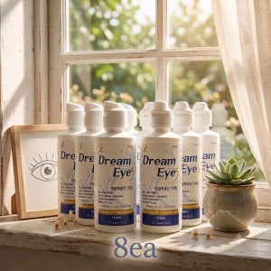 150ml 8개 히알루론산 다목적용액 soft렌즈 프리미엄 보존세척 드림아이s jk co