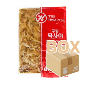 [벌크 대용량] 화풍 짜사이 1kg, 20개