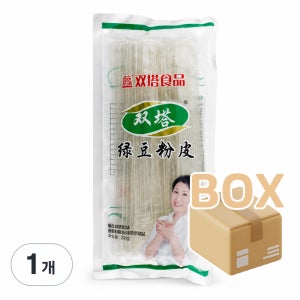 [벌크 대용량] 쌍탑 녹두분피 건면 중화요리 냉채재료 200g, 30개