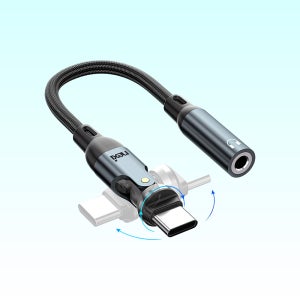 Cto3.5 이어폰젠더 AUX 오디오잭 핸드폰 회전형 DAC 마이크연결 RNX1793