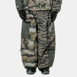 디미토 보드복 팬츠 2627 MULTI POCKET WIDE PANTS (WIDE FIT LV.2) FADE CAMO