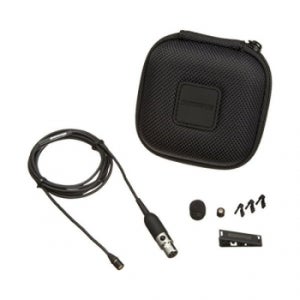 음향 SHURE/슈어/ MX150B/C-TQG/무선용 핀마이크 /검정색