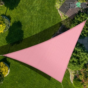 그늘애 국산 썬쉐이드 타프 그늘막 차광막 삼각 4.5m x 4.5m x 4.5m