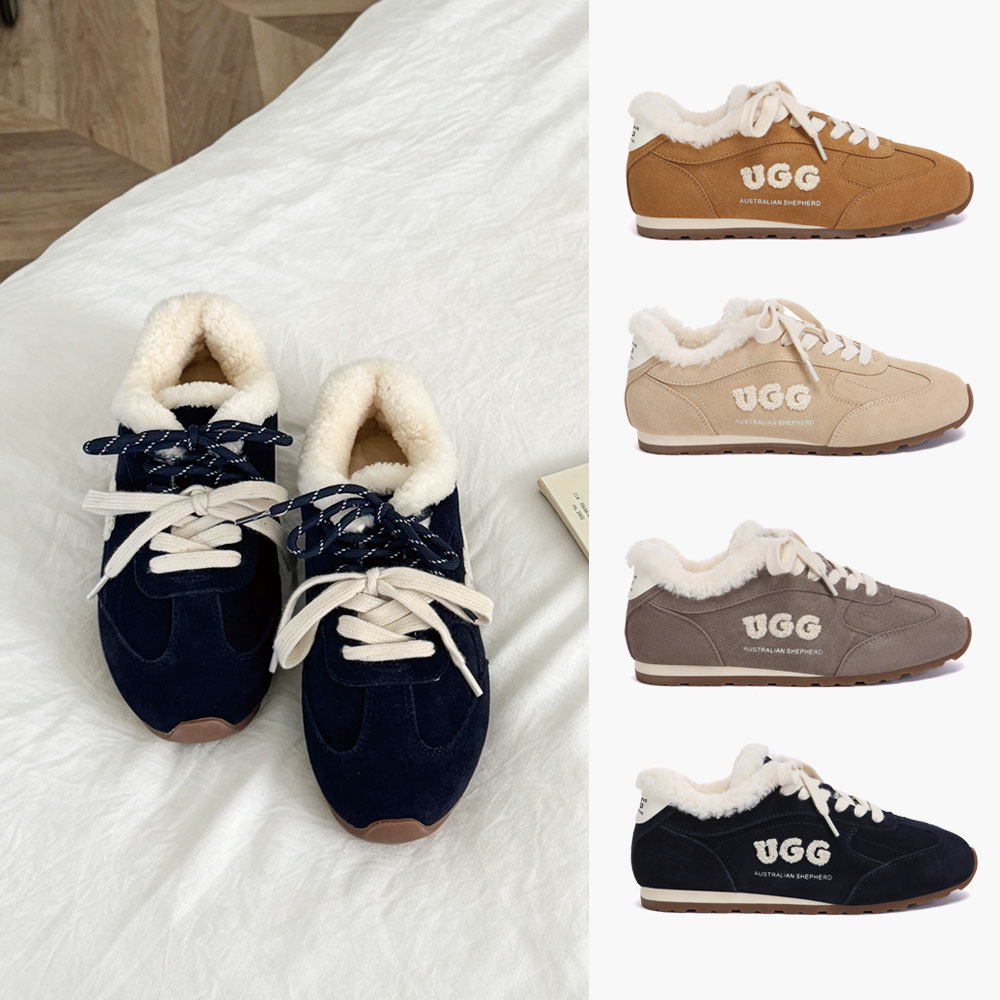 UGGオーストラリアUGG エバーUGG カベロ スニーカー 冬の毛 靴