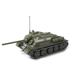 TK2 8010 밀리터리 소련 SU85 구축전차 호환블럭
