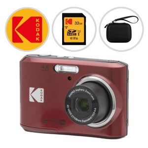(당일출고) Kodak 코닥 픽스프로 FZ45 / 정식 수입 정품 레드+전용케이스, 32GB