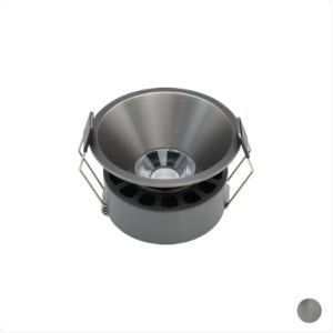 더쎈 LED 메탈릭 매입등 건메탈 타공 75mm(3인치) 12W 주백색