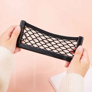 TPD 핸드폰 차량용 거치대 스마트폰 그물 네트 보관 주머니 자동차 수납 정리함 20x8x