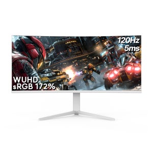 이노스 40LGU120M WUHD IPS USB-C PD65 커브드모니터 100~102cm(40인치)