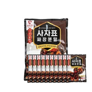 사자표 1948 짜장분말 짜장면 짜장밥 1kg, 10개