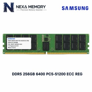 삼성전자 서버용 메모리 DDR5 256GB 6400 PC5 51200 ECC REG