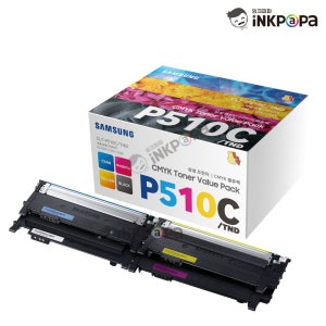 삼성 컬러 레이저 프린터 SL-C513 정품토너 4색 SET CLT-P510C (삼성 P510C)