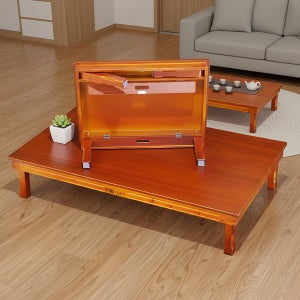 가온공방 원목 대형 교자상 접이식 1500 8~10인용 제사상 캡상다리