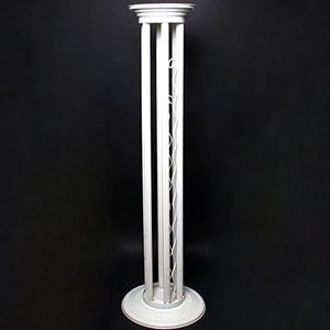 웨딩 꽃길 장식 오브제 결혼식장 연출 예식장 필러 스탠딩 오브제 화이트 120cm