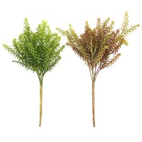 조화 스프링게리 코튼라벤더 부쉬 인조 식물 35cm 2색 택1 스프렌게리 벽면 녹화 소재 연출