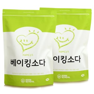 소다스쿨 베이킹소다 대용량 3kg 2개 주방 세제 구연산 과탄산