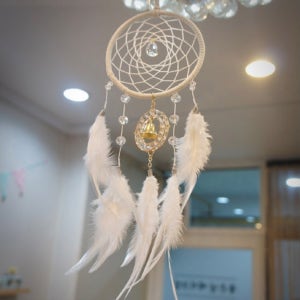 수공예 행운 드림캐쳐 완제품 인테리어 벽장식 집들이선물