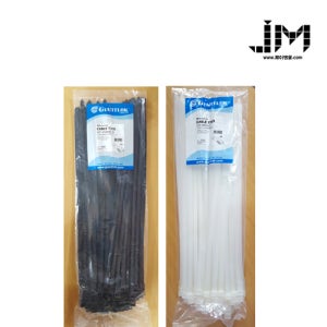 자이안트록 케이블타이 캐이블타이 검정 흰색 GT-450HD 450mmx9.0mm 100pcs GT450HD cable tie 전선정리 giantlok