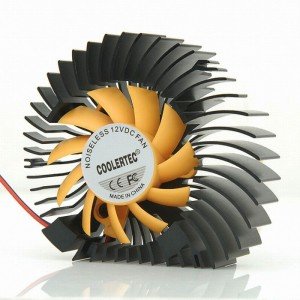 COOLERTEC CTV-DB4 Silent Yellow