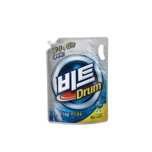 비트 액체세제 2L 캡리필 드럼세탁기용