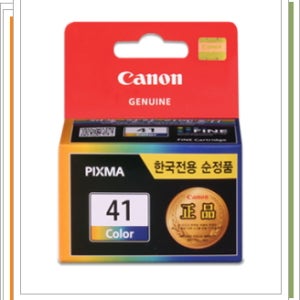 CL-41 PG-40 MX310 MP145 MP218 MP198 MX318 MX308 IP1880 IP1300 IP1200 IP1980 IP25820 MP450 캐논칼라정품잉크
