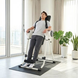 반석스포츠 휴먼M 전동거꾸리 물구나무서기 꺼꾸리 스트레칭 기구