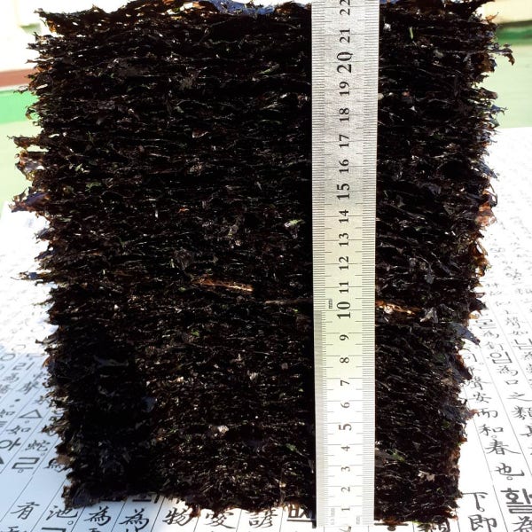 곱창김 100매 완도 지주식 두번 건조 바삭바삭 지퍼백 포장 일반명품프리미엄 선물세트