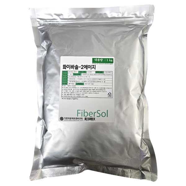 화이바솔-2 1kg 화이바솔 화이버솔 <b>난소화성말토덱스트린 식이섬유</b> 식품첨가물 덱스트린 옥수수전분 아이스크림 과자 음료
