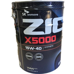 (SK ZIC)ZIC 지크 X5000 15W40 20L