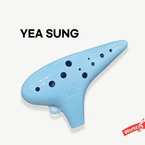 무독성 국산 예성 오카리나 일반형 블루