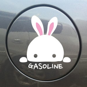 예쁜 주유구 스티커 혼유방지 휘발유 가솔린 디젤 경유 튜닝 데칼 DCO-001