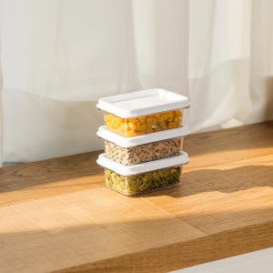 창신리빙 밀폐 냉동밥 보관 소분용기 반찬통 냉장고 냉동실 정리 보관함 소(1호)3P