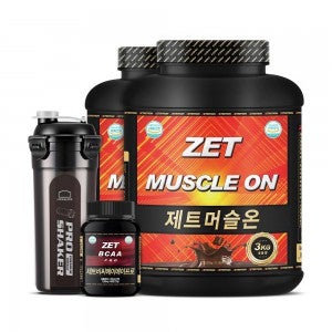 제트머슬온 3kg 1+1[헬스 단백질 탄수화물 보충제 게이너 벌크업 체중증가 프로틴]