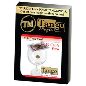 코인쓰루카드[Coin Thru Card (50 cent Euro) (E0014) Tango ]