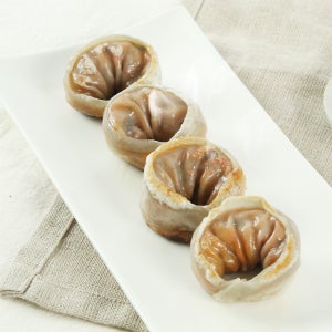 매콤 가성비 간식 감자피 김치 만두 손만두