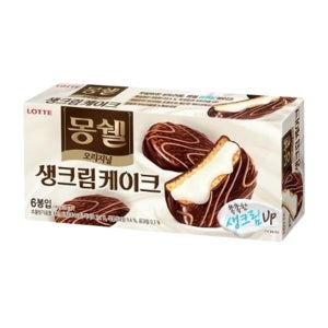 롯데 몽쉘 크림케이크 204g