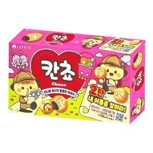 롯데 칸쵸 2탄 내 이름을 찾아라 초코과자 54g