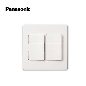 파나소닉신동아 리젠 단로 스위치 6구 WRZD111111 화이트 국내생산 기본형 심플디자인