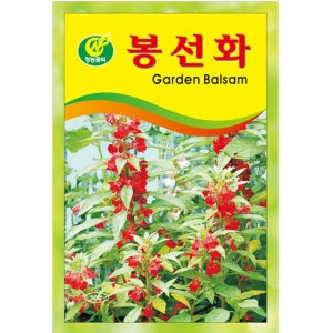 봉선화 씨앗 소포장 야생화 꽃씨앗