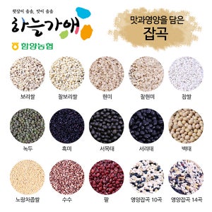 [함양농협]하늘가애 100%국내산 영양잡곡 10곡 / 14곡 / 8곡 골라담기 (택1)