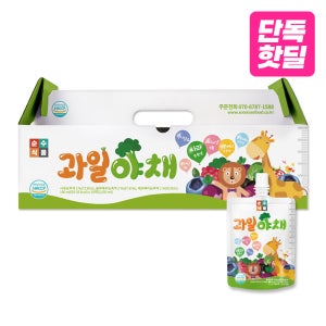 과일야채 1박스 30포x100ml 야채주스 아미노산 프락토올리고당 함유 순수식품