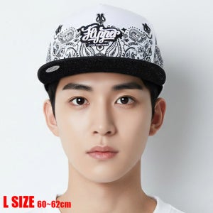 빅사이즈(62cm) / 일반(58cm) 스냅백 F러버 페이즐리 힙합모자 남성 여성