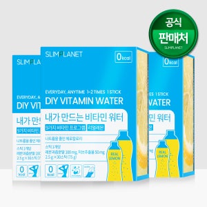 슬림플래닛 내가만드는비타민워터-고함량 분말형 발포비타민(3박스, 90회분)
