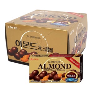 [더블초코] 롯데 아몬드초코볼 46g x10ea(볼)