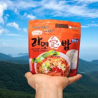 발열전투식량 한국 군대 비상식량 핫앤쿡 간편식 라밥 라면밥