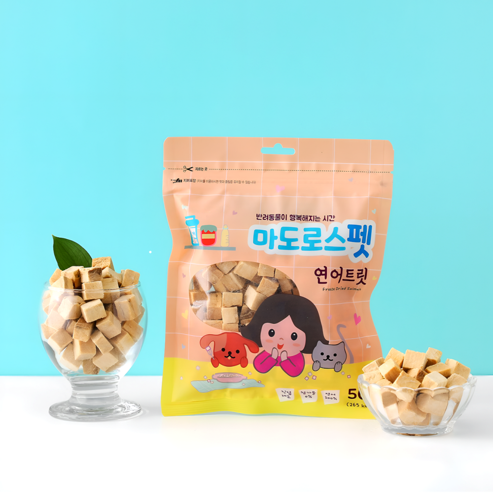 마도로스펫 연어트릿 50g(소용량)/동결건조간식